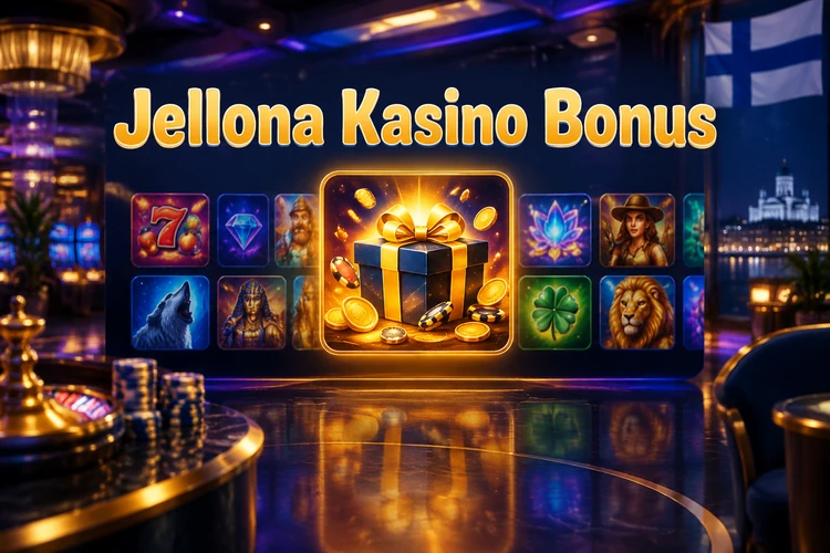 Jellona Kasino Bonus - Bonuskoodi ja Ilmaiskierrokset 2026