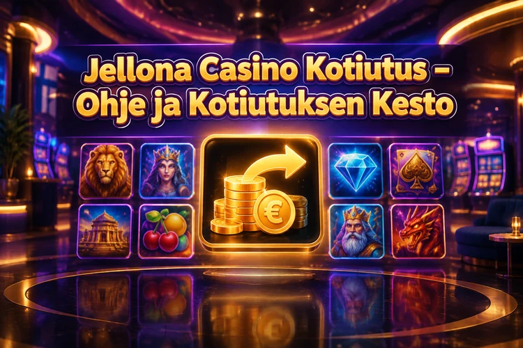 Jellona Casino Kotiutus - Ohje ja Kotiutuksen Kesto
